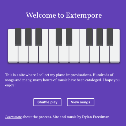 Extempore